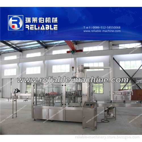 Electric Driven Beverage Juice 3-in-1 Automatic Filling Machine (CGFR)